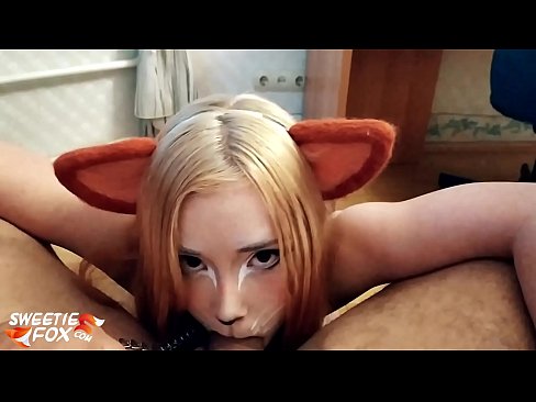 ❤️ Kitsune pogoltne kurac in spermo v usta ❤️ Fuck video pri nas ❌️